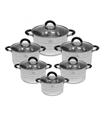 ZILNER ZL-8110 roostevabast terasest 12-osaline potikomplekt
