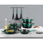 15-osaline potide komplekt koos köögitarvikutega ja mittenakkuva graniitkattega ZILNER ZL-8521
