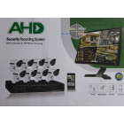 AHD 5G 8 tk IP jälgimiskaamerad salvestamise ja online-jälgimisega