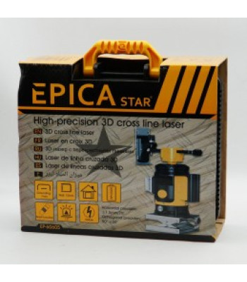 Lasermaastik 3D laser EPICA STAR EP-60605