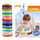3D pliiatsi filamentide komplekt 20 tk 10 m