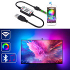 LED RGB riba 5M niiskuskindel koos BLUETOOTH juhtimisega