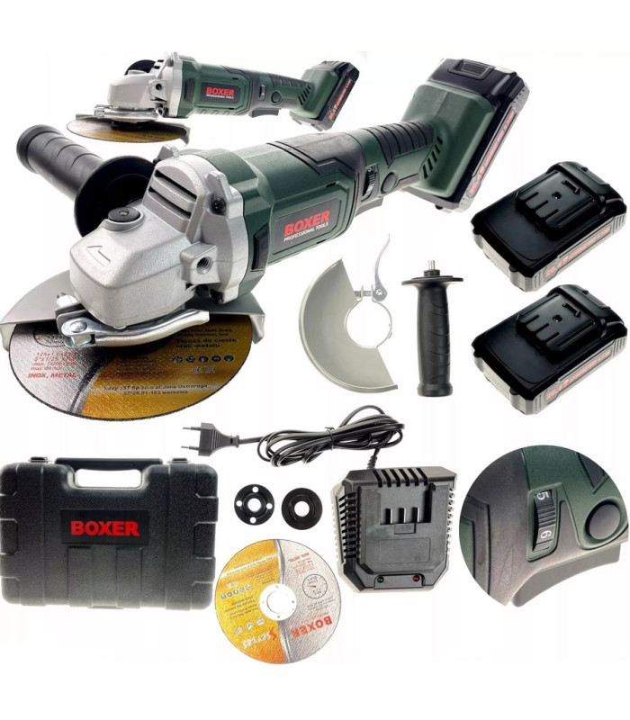 Akuga nurklihvija BOXER 20.4V 4.0AH SR-008