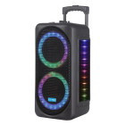 Juhtmevaba karaoke kõlar mikrofoni ja kaugjuhtimispuldiga 6000W GZ-X828