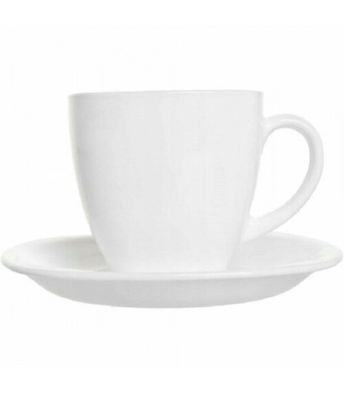 Tassid 220ml s/l klaasist 6tk komplekt CARINE White