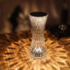 Kristall-lamp LED puutega või puldiga 19cm
