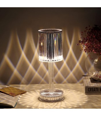 Teemantkristalne LED-lamp, mida juhitakse puute- või kaugjuhtimispuldiga BRILIANT