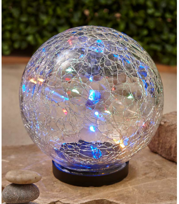Dekoratiivne klaasist aialamp SOLAR GLASS FM222c