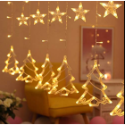 Jõulude LED-kaunistused - pärgade jõulupuud 