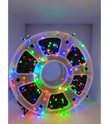 LED välisvalgustuse ahel 50m FLASH rulliga