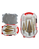 Titaaniga kaetud HSS terasest puuri komplekt 6 tk