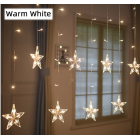 Jõulukaunistus LED - girlande Stars Warm White 6104