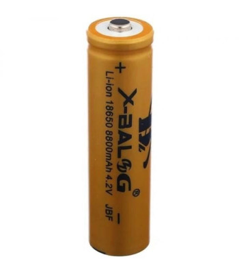 Laetav aku X-Balog 18650 8800 mAh 4,2 V.