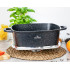 Kvadratu pott marmorkattega 6.5L ZILNER ZL-7003/9012