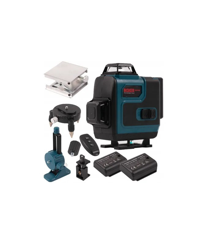 4D Lasernivelliir 16 joont koos statiivi BOXER BX-3314