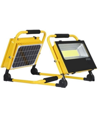 LED COB 50W laetav kaasaskantav prožektor - päikeseenergia W743