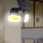 LED päikesepaneeliga seinavalgusti liikumisanduriga SH-078B