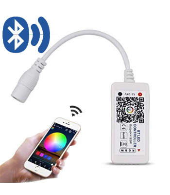LED riba RGB juhtimispuldiga ja Bluetoothiga