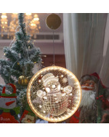 LED akna kaunistus Lumememm