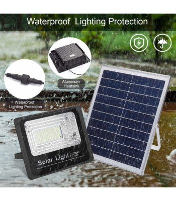 LED valgusti päikesepaneeliga 300W IP67