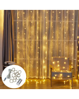 200 LED traadist valguskardin kaugjuhtimisega 3x2 m
