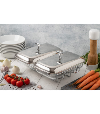 Toidu soojendaja - marmit 2-osaline Zilner 1.8L ZL-9503