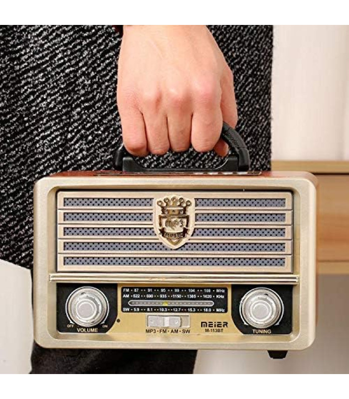 Meier M-113BT kandiline retro raadio
