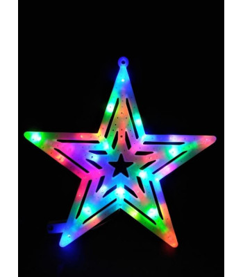 LED akna dekoratsioon - Täht