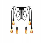 Ripplaeva valgusti 6 LED pirni E27