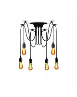 Ripplaeva valgusti 6 LED pirni E27