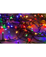 500 LED jõulukaunistuste kett 8 valgusrežiimiga, 32 m