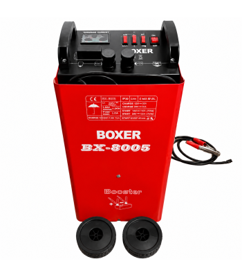 Akulaadija käivitusfunktsiooniga, 12/24 V, 750 A – BOXER BX-8005