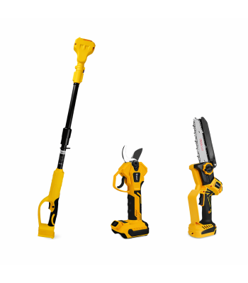 Akuga kettsaag ja oksasaag koos teleskoopvarrega, 88V MEISTER MS-121