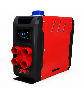 Diislikütusel autonoomne õhusoojendi 4 õhuväljundi ja Bluetooth-juhtimisega, 12 kW BOXER BX-3466