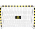 Metallist jalgpallivärav 300x200x90cm, Umbro, kollane/must