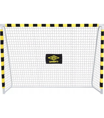 Metallist jalgpallivärav 300x200x90cm, Umbro, kollane/must