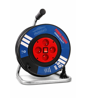 Pikendusjuhe rulliga 50m Polska Power PP-2000