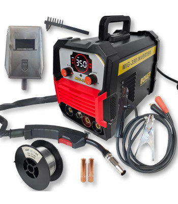 Inverter-keevituspoolautomaat MIG/MAG/MMA/TIG Lift, BOXER BX-3279, 350 A