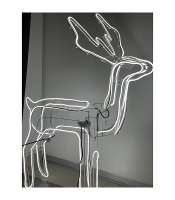 LED 3D liikuv neoonhirv L - 9m