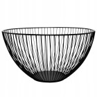 Metallist puuviljakorv - kauss, 25 cm, Springos HA0500