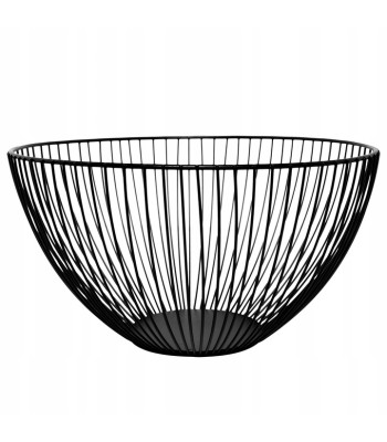 Metallist puuviljakorv - kauss, 25 cm, Springos HA0500