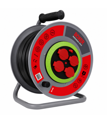 Kabelirulliga pikendusjuhe BOXER BX-856, 25 m, 3Gx2.5 mm², 2925 W
