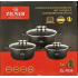 Marmorkattega potikomplekt ZILNER, 6-osaline, ZL-7020