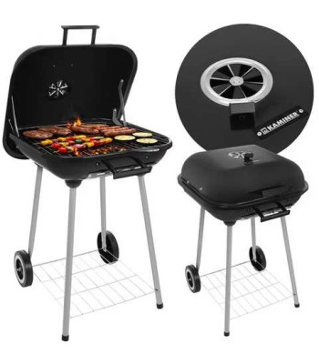 Kaminer söegrill kaanega 77 x 53 x 46 cm