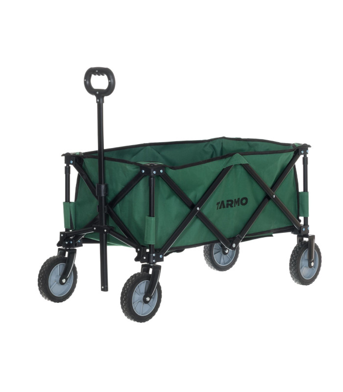 Kokkupandav transpordikäru pöörlevate ratastega, 70kg, Tarmo