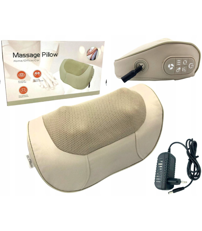 Elektriline massaažipadi kehale, kaelale ja seljale 3D Shiatsu