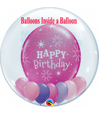 Sünnipäeva õhupallid Õhupall õhupallis