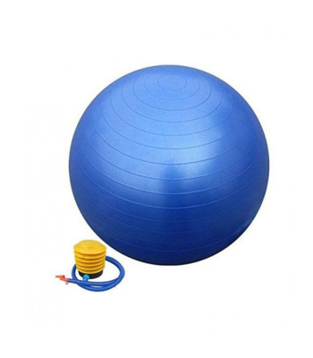 Sinine võimlemispall pumbaga 65 cm