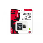 Mälukaart Kingston micro SD 16GB Klass 10 U1
