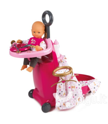 Nukkude hoolduskomplekt Smoby Baby Nurse 3in1 220316